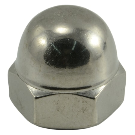 Midwest Fastener Acorn Nut, 3/8"-16, 18-8 Stainless Steel, 5 PK 79026
